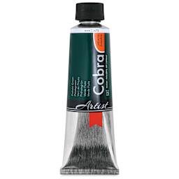 Cobra Artist Water Mixable Oil Paint - Phthalo Green, 150 ml tube