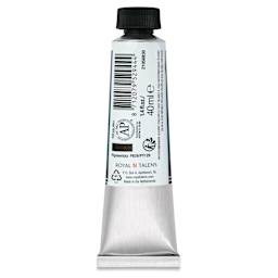Cobra Artist Water Mixable Oil Paint - Ultramarine Green, 40 ml tube back
