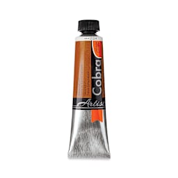 Cobra Artist Water Mixable Oil Paint - Raw Sienna, 40 ml tube