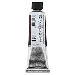 Cobra Artist Water Mixable Oil Paint - Van Dyke Brown, 150 ml tube back