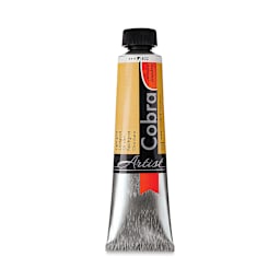 Cobra Artist Water Mixable Oil Paint - Light Gold (Metallic), 40 ml tube