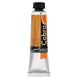 Cobra Artist Water Mixable Oil Paint - Gold Ochre, 40 ml tube