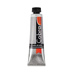 Cobra Artist Water Mixable Oil Paint - Silver (Metallic), 40 ml tube