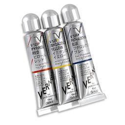 Holbein Vernét Superior Artists' Oil Colors - Sampler Set of 3 colors, 10 ml tubes