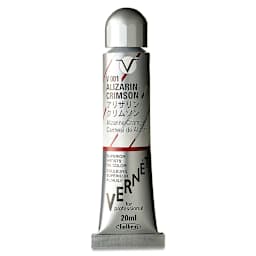 Holbein Vernét Superior Artists' Oil Color - Alizarin Crimson, 20 ml tube 