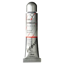 Holbein Vernét Superior Artists' Oil Color - Vermilion, 20 ml tube