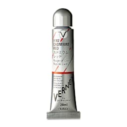 Holbein Vernét Superior Artists' Oil Color - Cadmium Red, 20 ml tube