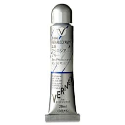 Holbein Vernét Superior Artists' Oil Color - Pthalocyanine Blue, 20 ml tube