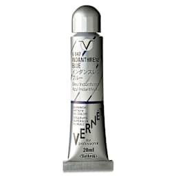 Holbein Vernét Superior Artists' Oil Color - Indantherene Blue, 20 ml tube