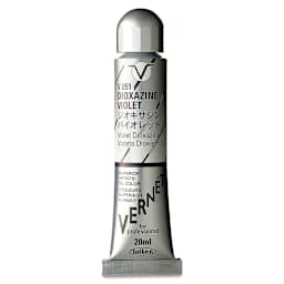 Holbein Vernét Superior Artists' Oil Color - Dixoazine Violet, 20 ml tube