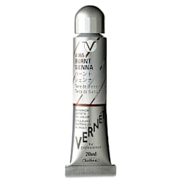 Holbein Vernét Superior Artists' Oil Color - Burnt Sienna, 20 ml tube