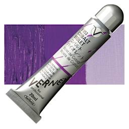 Holbein Vernét Superior Artists' Oil Paint - Cobalt Violet, 20 ml tube and swatch