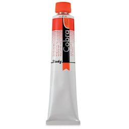 Royal Talens Cobra Study Water Mixable Oil Colors - Pyrrole Red Light, 200 ml tube