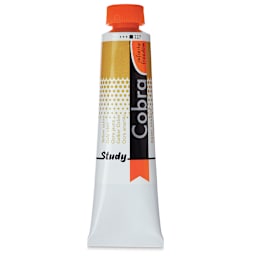 Royal Talens Cobra Study Water Mixable Oil Colors - Yellow Ochre, 40 ml tube
