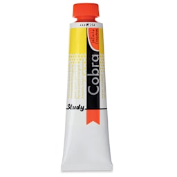 Royal Talens Cobra Study Water Mixable Oil Colors - Permanent Lemon Yellow, 40 ml tube