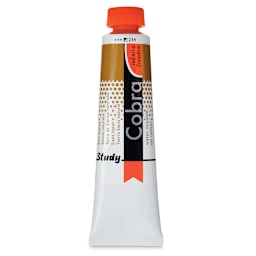 Royal Talens Cobra Study Water Mixable Oil Colors - Raw Sienna, 40 ml tube