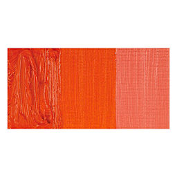 Royal Talens Cobra Study Water Mixable Oil Paint - Vermilion swatch