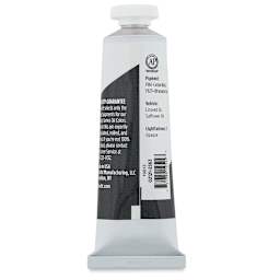 Utrecht Studio Series Oil Paint - Paynes Gray, 37 ml, Tube (Back)