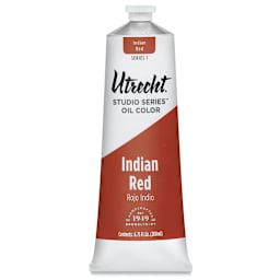 Utrecht Studio Series Oil Paint - Indian Red, 200 ml, Tube
