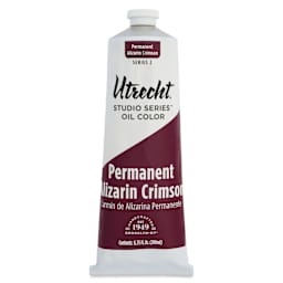 Utrecht Studio Series Oil Paint - Permanent Alizarin Crimson, 200 ml tube