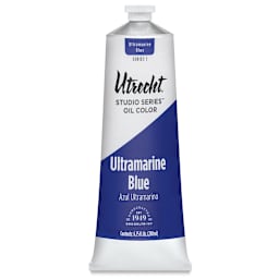 Utrecht Studio Series Oil Paint - Ultramarine Blue, 200 ml, Tube