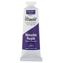 Utrecht Studio Series Oil Paint - Dioxazine Purple, 37 ml, Tube (Front)