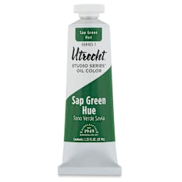Utrecht Studio Series Oil Paint - Sap Green Hue, 37 ml, Tube (Front)