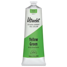Utrecht Studio Series Oil Paint - Yellow Green, 200 ml, Tube