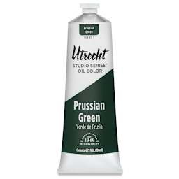 Utrecht Studio Series Oil Paint - Prussian Green, 200 ml, Tube