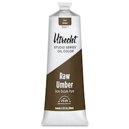 Utrecht Studio Series Oil Paint - Raw Umber, 200 ml, Tube