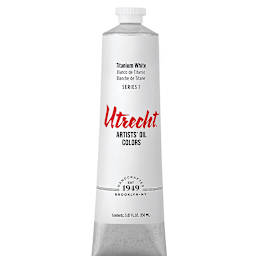 Utrecht Artists' Oil Paint - Titanium White, 150 ml tube