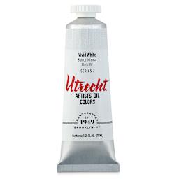 Utrecht Artists' Oil Paint - Vivid White, 37 ml, Tube