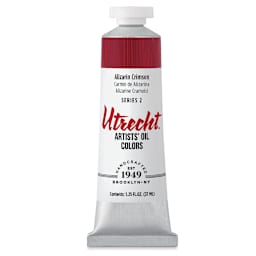 Utrecht Artists' Oil Paint - Alizarin Crimson, 37 ml tube