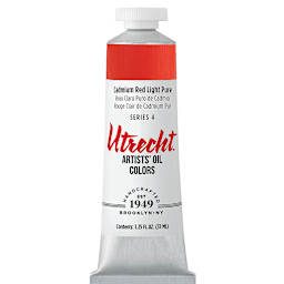 Utrecht Artists' Oil Paint - Cadmium Red Light, 37 ml tube
