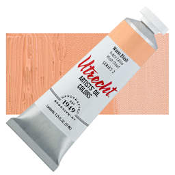 Utrecht Artists' Oil Paint - Warm Blush, 37 ml, Tube and swatch