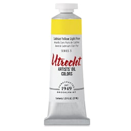 Utrecht Artists' Oil Paint - Cadmium Yellow Light, 37 ml tube