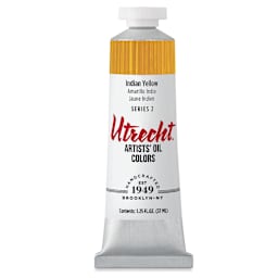 Utrecht Artists' Oil Paint - Indian Yellow, 37 ml tube