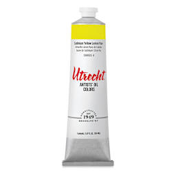 Utrecht Artists' Oil Paint - Cadmium Yellow Lemon, 150 ml tube