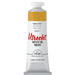 Utrecht Artists' Oil Paint - Yellow Ochre, 37 ml tube
