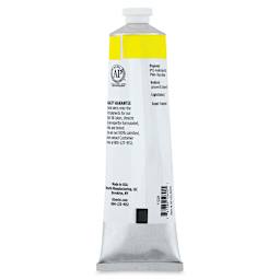 Utrecht Artists' Oil Paint - Titanium Yellow, 150 ml tube (Back)