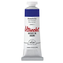 Utrecht Artists' Oil Paint - Ultramarine Blue, 37 ml tube