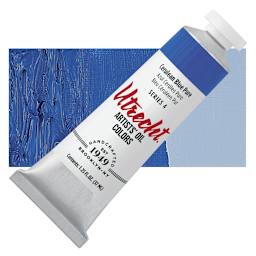 Utrecht Artists' Oil Paint - Cerulean Blue Pure, 37 ml tube and swatch