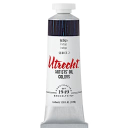 Utrecht Artists' Oil Paint - Indigo, 37 ml tube