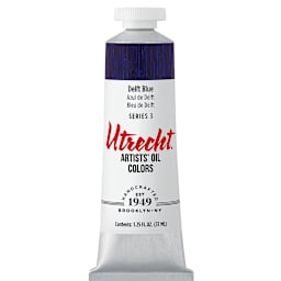 Utrecht Artists' Oil Paint - Delft Blue, 37 ml tube