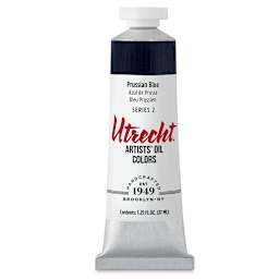 Utrecht Artists' Oil Paint - Prussian Blue, 37 ml tube