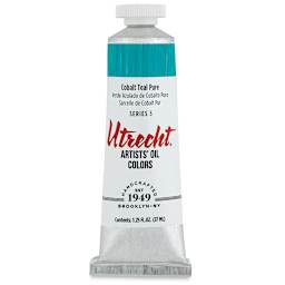 Utrecht Artists' Oil Paint - Cobalt Teal Pure, 37 ml, Tube (Front)
