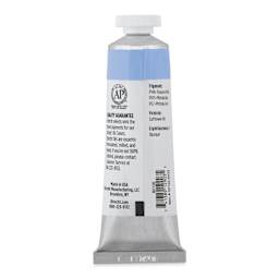 Utrecht Artists' Oil Paint - Vivid Blue, 37 ml tube (back of tube)