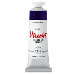 Utrecht Artists' Oil Paint - Ultramarine Violet, 37 ml tube
