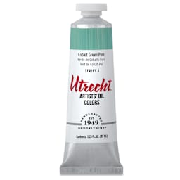Utrecht Artists' Oil Paint - Cobalt Green, 37 ml tube