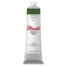 Utrecht Artists' Oil Paint - Green Earth Hue, 150 ml tube